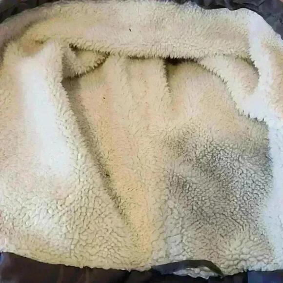 Outer Wear Ladies Gray Soft Velvet Jacket With Fleece Lined Hood Us Xs - Picture 9 of 12